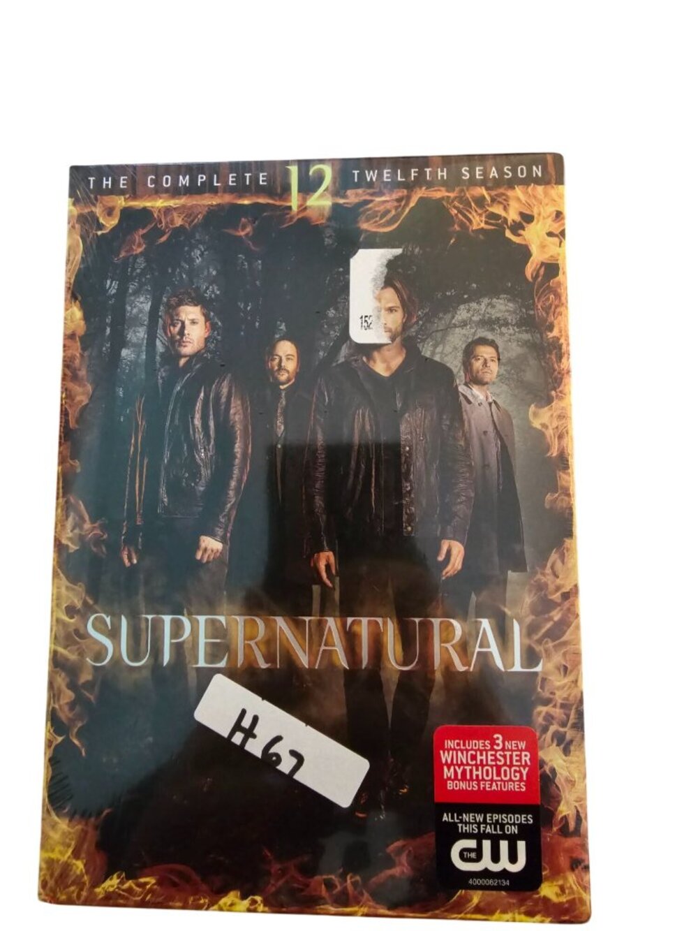 Supernatural Season 12 DVD Set - 23 Episodes & Bonus Features